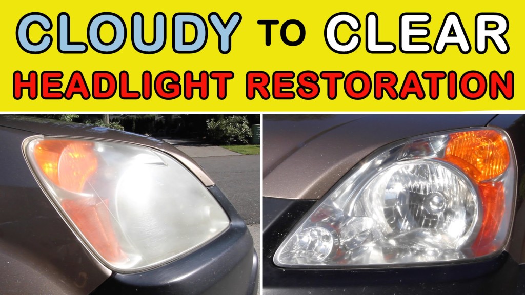 How to restore headlights?